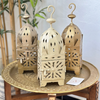 Lanterne artisanale Marocaine en métal colorée