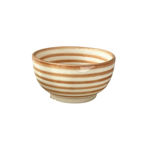 Bol rayé (Noir - Vert - Terracota) - Ajbir