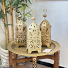 Lanterne artisanale Marocaine en métal colorée