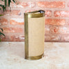 Applique murale Aourir en laiton et jute