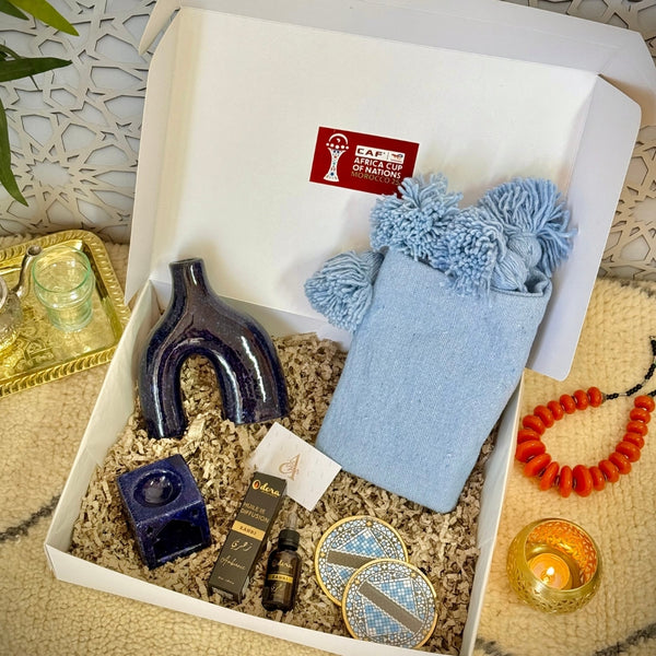 Coffret Cadeau Botswana Bleu Sérénité | Édition CAF 2025