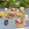 Service à table terracota (14 pièces) - Ajbir