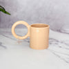 Mug artisanal uni anse en haut 200ml