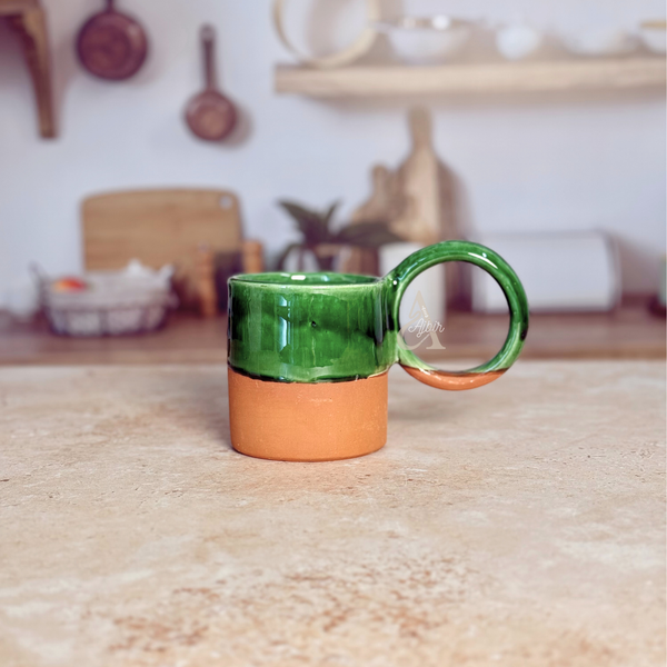 Mug Artisanal Bicolore Atlas