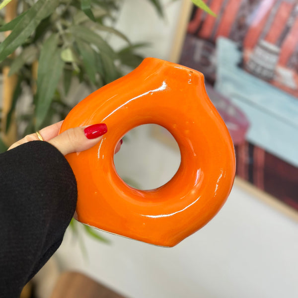 Vase artisanal Tafoukt vernis petit