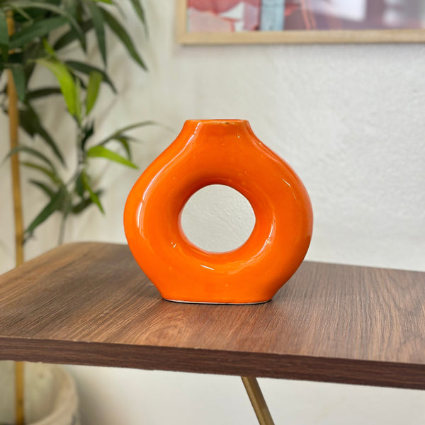 Vase artisanal Tafoukt vernis petit