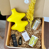 Coffret cadeau artisanal Tayyugt jaune poussin