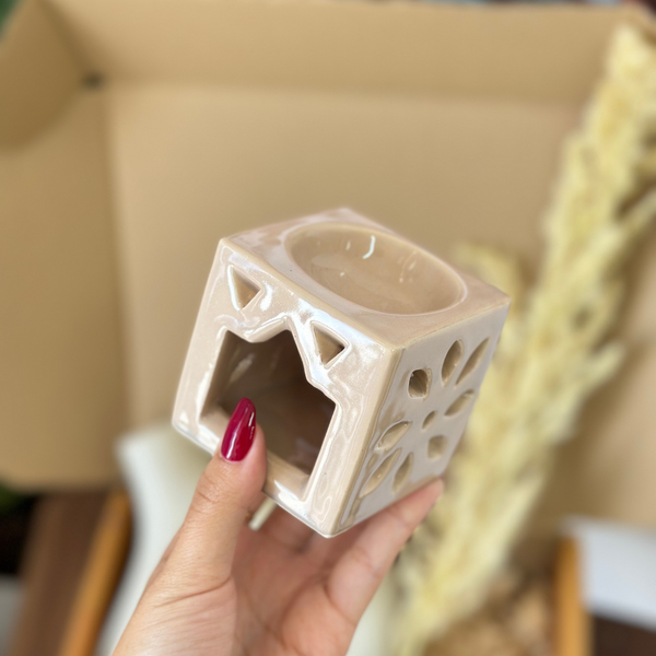 Coffret cadeau artisanal Tanara beige