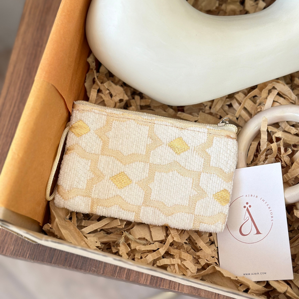 Coffret cadeau artisanal Tanara beige