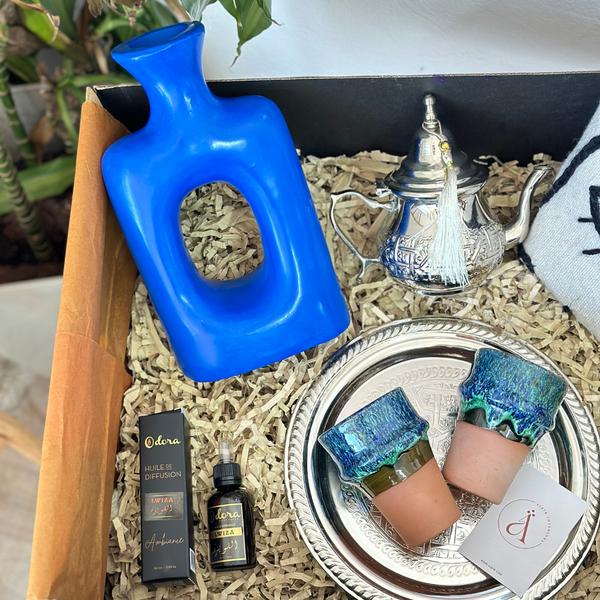 Coffret cadeau artisanal XL Riad bleu