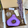 Coffret cadeau artisanal Tanara violet