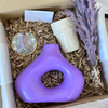 Coffret cadeau artisanal Tanara violet