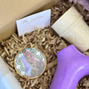 Coffret cadeau artisanal Tanara violet