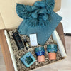 Coffret cadeau artisanal turquoise