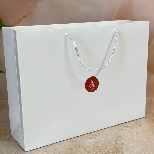Emballage cadeau Prestige Blanc
