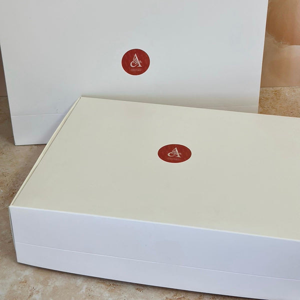 Emballage cadeau Prestige Blanc