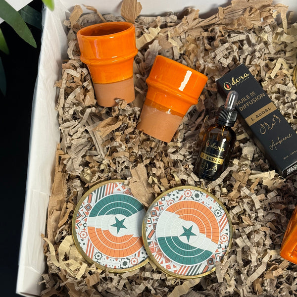 Coffret Cadeau Côte d'Ivoire - Orange Passion| Édition CAN 2025