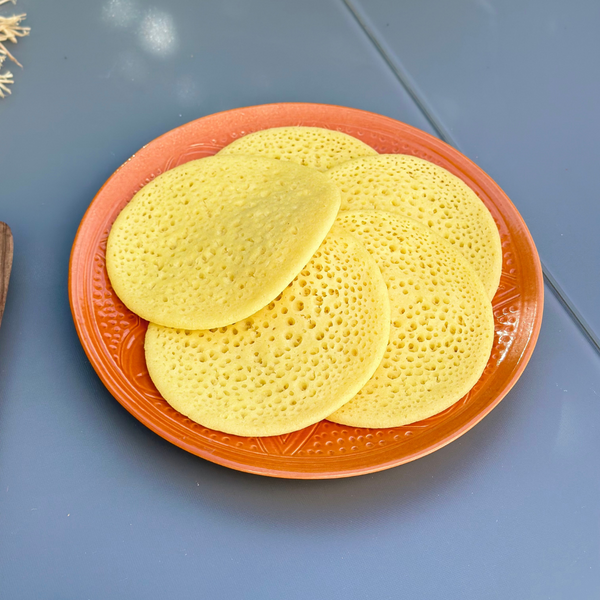 Assiette Tizwelt terracota - Ajbir