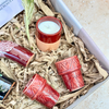 Coffret cadeau artisanal Azul bordeau
