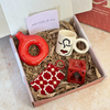 Coffret cadeau artisanal Oudm Tafoukt rouge