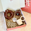 Coffret cadeau artisanal Zellige marron