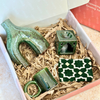 Coffret cadeau artisanal Azul vert