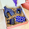 Coffret cadeau artisanal Azul mini bleu