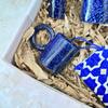 Coffret cadeau artisanal Azul mini bleu