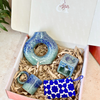 Coffret cadeau artisanal Tafoukt bleu jean