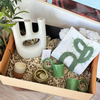 Coffret cadeau artisanal XL Cactus vert