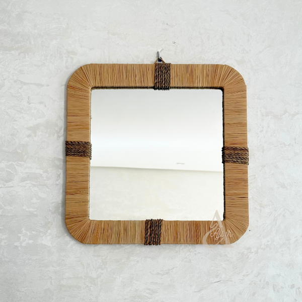 Miroir artisanal carré Tisli