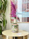 Vase artisanal bouteille zellige