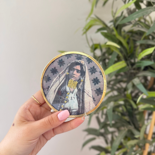 Sous tasse Anaroze noir