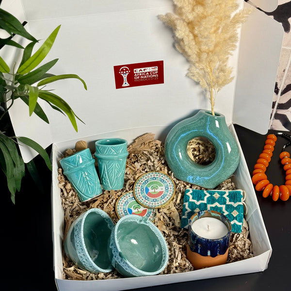 Coffret Cadeau Guinée équatoriale - Éclat Bleu| Édition CAN 2025