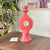 Porte bougie rose corail