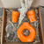 Coffret cadeau artisanal Tafoukt orange vif