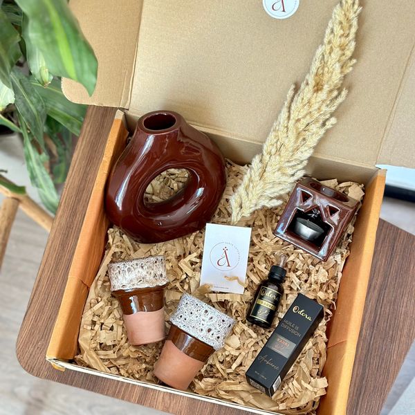 Box cadeau Adrar marron - Ajbir