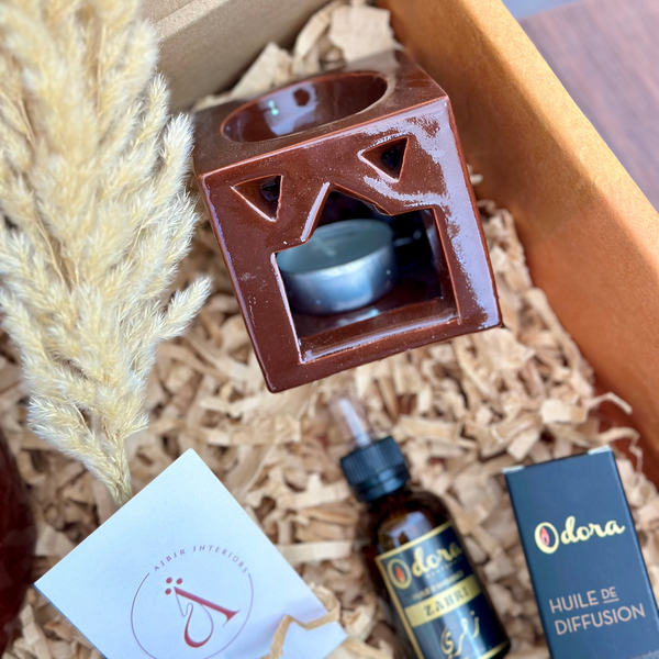 Box cadeau Adrar marron - Ajbir