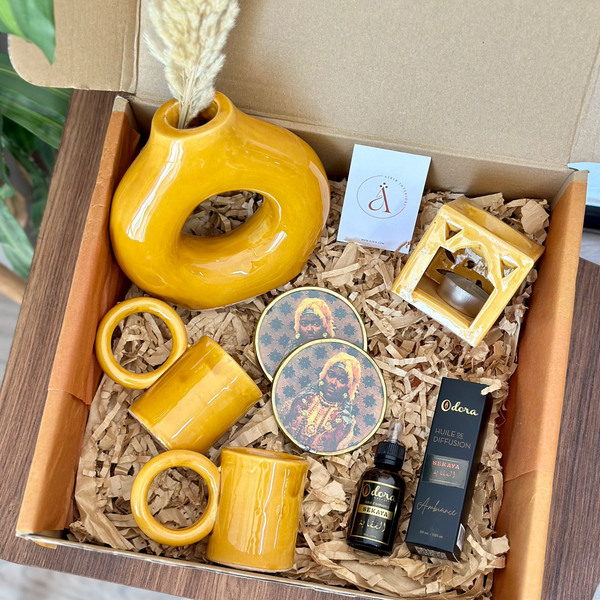 Box cadeau chama jaune - Ajbir
