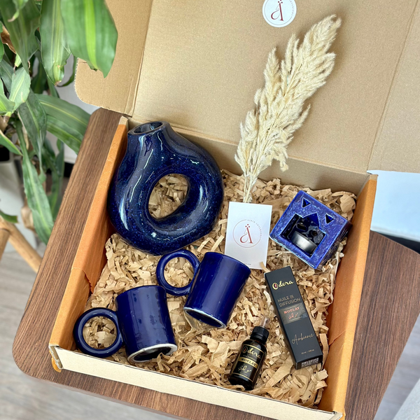 Box cadeau Tafoukt bleu - Ajbir