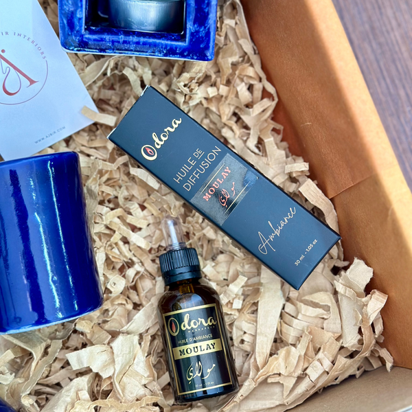 Box cadeau Tafoukt bleu - Ajbir