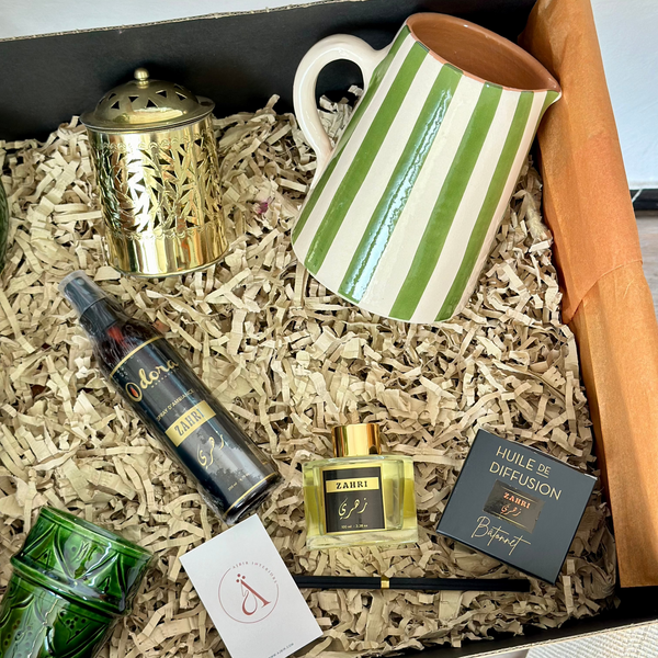 Box cadeau XL Tafoukt vert - Ajbir