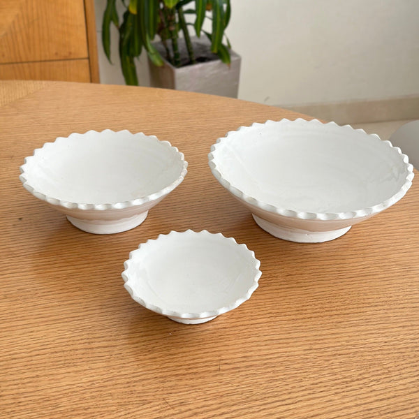 Série bols blanc - Ajbir