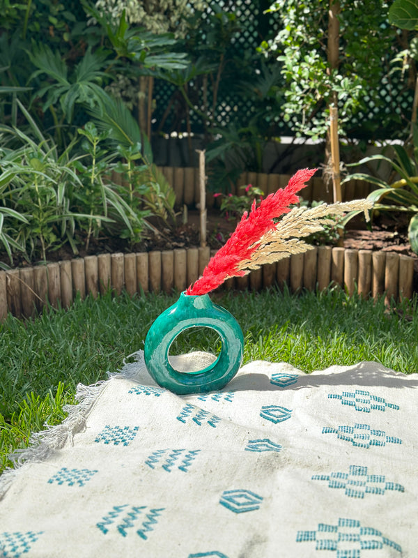 Tapis Hanbal turquoise 150cm/100cm - Ajbir