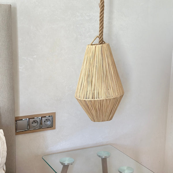 Suspension en raphia 2 - Ajbir