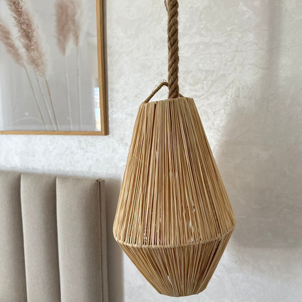 Suspension en raphia 2 - Ajbir