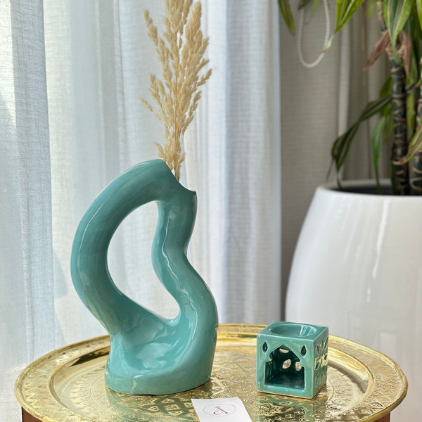 Pack déco Asrir turquoise - Ajbir