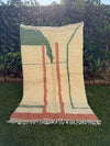 Tapis Berbère Azilal 100% Multicolore en Laine De Mouton 2,45m / 1,50cm
