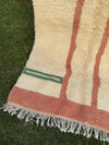 Tapis Berbère Azilal 100% Multicolore en Laine De Mouton 2,45m / 1,50cm