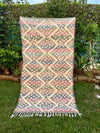Tapis Berbère Azilal 100% Multicolore en Laine De Mouton 2,15m/ 1,18 m